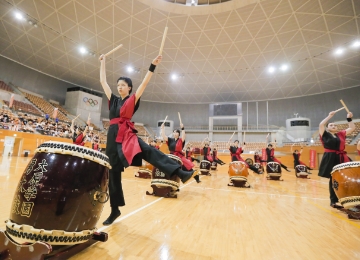 大原学園勇太鼓
